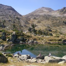 Lac de Madamete, Pyrenees walking holidays